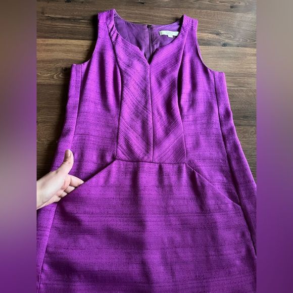 Loft Purple Dress - Picture 5 of 7